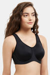 Wacoal Single Layered Wired Full Coverage T-Shirt Bra - Black — thumbnail 2
