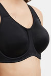Wacoal Single Layered Wired Full Coverage T-Shirt Bra - Black — thumbnail 6
