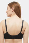 Wacoal Single Layered Wired Full Coverage Lace Bra - Black — thumbnail 4