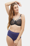 Wacoal Single Layered Wired Full Coverage Lace Bra - Black — thumbnail 5