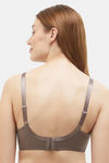 Wacoal Single Layered Wired Full Coverage Lace Bra - Brown — thumbnail 4