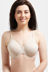 Wacoal Single Layered Wired Full Coverage Minimiser Bra - Skin — thumbnail 1