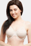 Wacoal Single Layered Wired Full Coverage Minimiser Bra - Skin — thumbnail 5