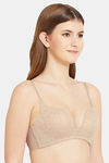 Wacoal Padded Non Wired 3/4Th Coverage T-Shirt Bra - Skin — thumbnail 2