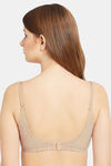 Wacoal Padded Non Wired 3/4Th Coverage T-Shirt Bra - Skin — thumbnail 4