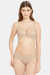 Wacoal Padded Non Wired 3/4Th Coverage T-Shirt Bra - Skin — thumbnail 5