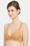 Wacoal Padded Non Wired Medium Coverage Bralette - Brown — thumbnail 3