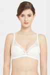 Wacoal Padded Non Wired Medium Coverage Bralette - White — thumbnail 1