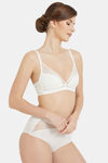 Wacoal Padded Non Wired Medium Coverage Bralette - White — thumbnail 6