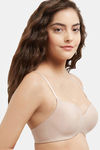 Wacoal Padded Non Wired 3/4Th Coverage T-Shirt Bra - Skin — thumbnail 2