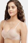 Wacoal Padded Non Wired 3/4Th Coverage T-Shirt Bra - Skin — thumbnail 3