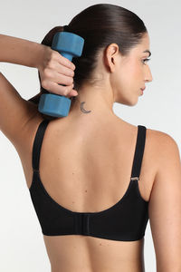 Wacoal Padded Non Wired Full Coverage T-Shirt Bra - Black — thumbnail 3