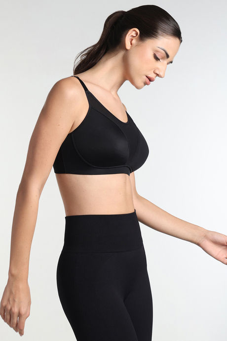 Wacoal Padded Non Wired Full Coverage T-Shirt Bra - Black — image 7