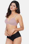 Wacoal Padded Non Wired Medium Coverage T-Shirt Bra - Toadstool — thumbnail 6
