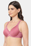 Wacoal Padded Wired Full Coverage T-Shirt Bra - Rose Wine — thumbnail 3