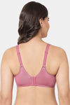 Wacoal Padded Wired Full Coverage T-Shirt Bra - Rose Wine — thumbnail 4
