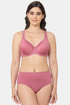 Wacoal Padded Wired Full Coverage T-Shirt Bra - Rose Wine — thumbnail 5