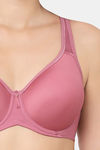 Wacoal Padded Wired Full Coverage T-Shirt Bra - Rose Wine — thumbnail 8