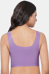 Wacoal Padded Non Wired Full Coverage T-Shirt Bra - Purple — thumbnail 4