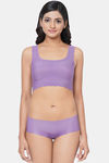 Wacoal Padded Non Wired Full Coverage T-Shirt Bra - Purple — thumbnail 5