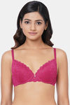 Wacoal Padded Wired Medium Coverage Lace Bra - Love Potion — thumbnail 1