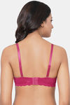 Wacoal Padded Wired Medium Coverage Lace Bra - Love Potion — thumbnail 4