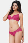 Wacoal Padded Wired Medium Coverage Lace Bra - Love Potion — thumbnail 6