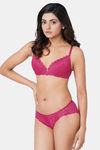 Wacoal Padded Wired Medium Coverage Lace Bra - Love Potion — thumbnail 7