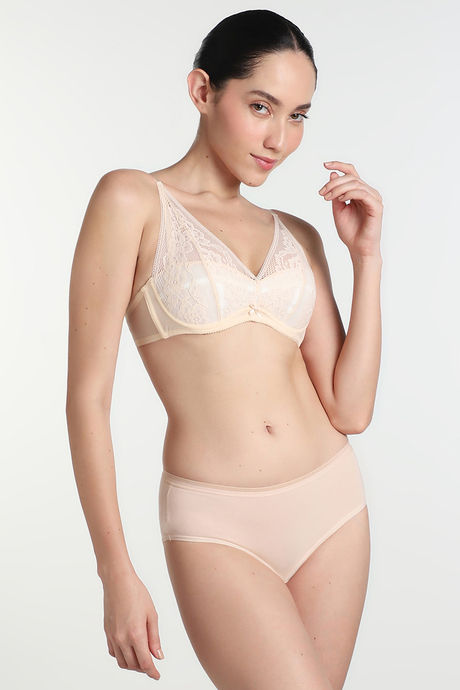Wacoal Padded Non Wired Medium Coverage Lace Bra - Orange — image 6
