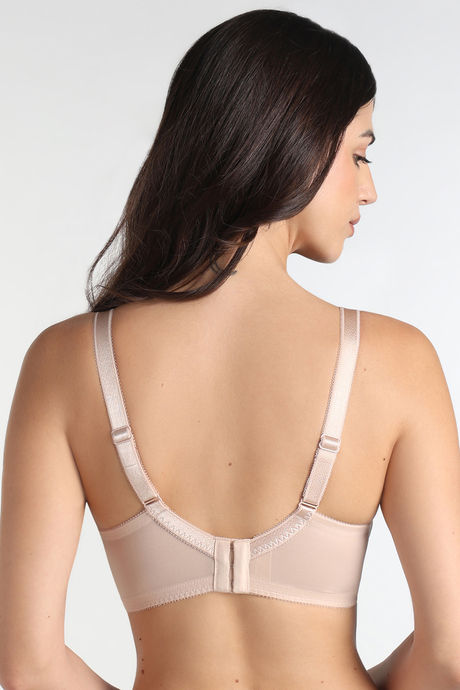Wacoal Single Layered Non Wired Full Coverage Lace Bra - Beige — image 3