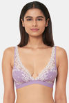 Wacoal Padded Non Wired Medium Coverage Bralette - Rhapsody/White Alyssum — thumbnail 1