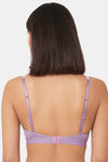 Wacoal Padded Non Wired Medium Coverage Bralette - Rhapsody/White Alyssum — thumbnail 4