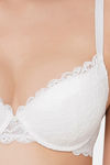 Wacoal Padded Wired Medium Coverage Push-Up Bra - Ivory — thumbnail 6