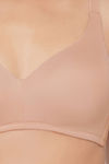 Wacoal Padded Non Wired Medium Coverage T-Shirt Bra - Cafe Creme — thumbnail 7