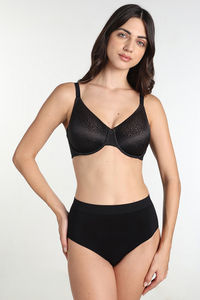 Wacoal Single Layered Regular Wired Medium Coverage T-Shirt Bra - Black — thumbnail 6