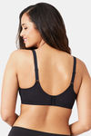 Wacoal Single Layered Wired Medium Coverage T-Shirt Bra - Black — thumbnail 3