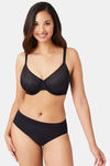 Wacoal Single Layered Wired Medium Coverage T-Shirt Bra - Black — thumbnail 4