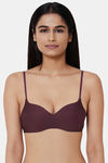 Wacoal Padded Non-Wired 3/4Th Coverage T-Shirt Bra - Grape Wine — thumbnail 1