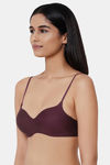 Wacoal Padded Non-Wired 3/4Th Coverage T-Shirt Bra - Grape Wine — thumbnail 3