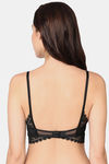 Wacoal Padded Non-Wired Medium Coverage Bralette - Black — thumbnail 4