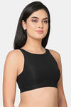 Wacoal Padded Non-Wired Full Coverage Super Support Bra - Black — thumbnail 2