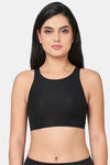 Wacoal Padded Non-Wired Full Coverage Super Support Bra - Black — thumbnail 5
