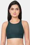 Wacoal Padded Non-Wired Full Coverage Super Support Bra - Green — thumbnail 1