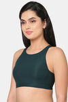 Wacoal Padded Non-Wired Full Coverage Super Support Bra - Green — thumbnail 3