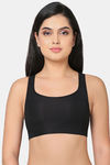 Wacoal Padded Non-Wired Full Coverage Super Support Bra - Black — thumbnail 1
