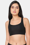Wacoal Padded Non-Wired Full Coverage Super Support Bra - Black — thumbnail 5