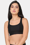 Wacoal Padded Non-Wired Full Coverage Super Support Bra - Black — thumbnail 7