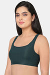 Wacoal Padded Non-Wired Full Coverage Super Support Bra - Green — thumbnail 2