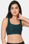 Wacoal Padded Non-Wired Full Coverage Super Support Bra - Green — thumbnail 5