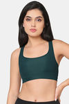 Wacoal Padded Non-Wired Full Coverage Super Support Bra - Green — thumbnail 8